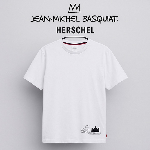 Jean-Michel Basquiat x Herschel Tee – “Test Pressing Vol. 1” -Size Small - Picture 1 of 2